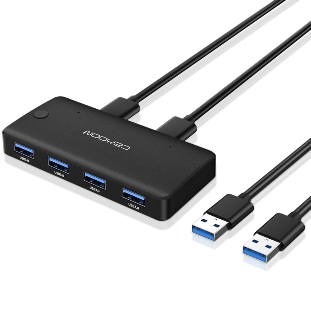 USB Switcher With 4 Ports
